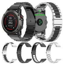 Классический металлический ремешок для Garmin Fenix 6 6X Pro