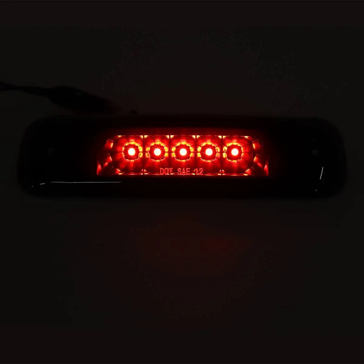12 В светодиодный задний светильник, стоп-сигнал для Jeep Cherokee XJ 1997 1998 1999 2000 2001, дымчатый черный светильник, авто аксессуары