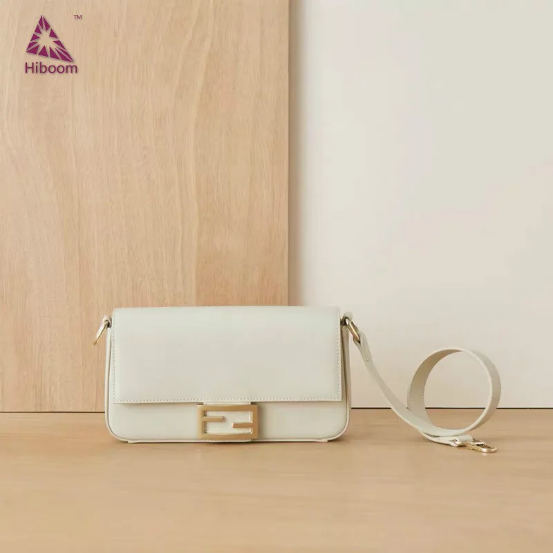 

Hiboom 2020 High Texture Vintage Underarm Bag Genuine Leather Women's Bag Temperament Small Shoulder Bag