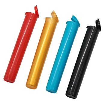 

Pill Box Plastic Tube Pill Case Lightweight And Easy To Clean Multipurpose Weed Box Case Accessories Random Color