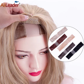 

Alileader 5 Colors Wig Grip Headband For Lace Frontal Wigs Wig Grip Band Elastic Salon Holder Velvet Headband Extra Accessories