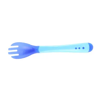 

1Pcs / Set Safety Temperature Sensing Spoon Baby Cutlery Food Spoon Kids Cookware Silicone Paste For Baby Care