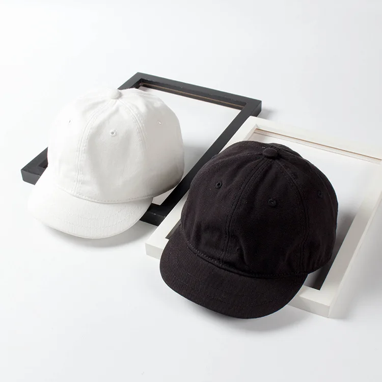 Шляпа утконоса Женская стиль корейский стиль универсальная Модная стильная Весенняя летняя однотонная хлопковая бейсболка Мужская дикая