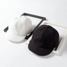 Шляпа утконоса Женская стиль корейский стиль универсальная Модная стильная Весенняя летняя однотонная хлопковая бейсболка Мужская дикая