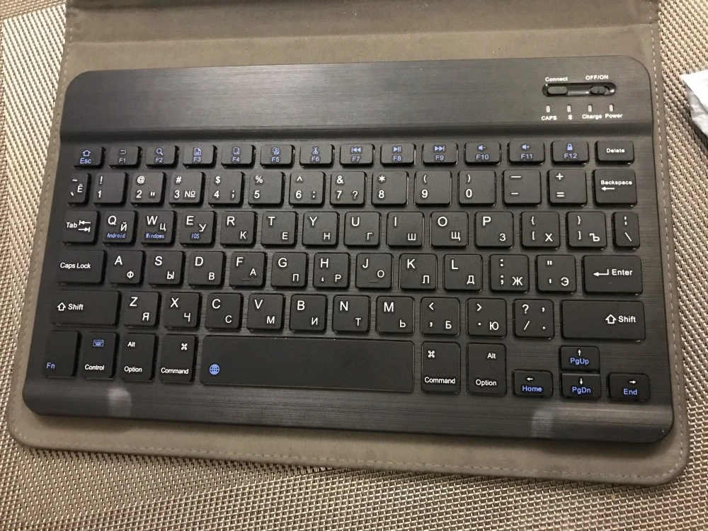 Русская клавиатура ультра тонкая беспроводная Bluetooth 3 0 для компьютера офиса