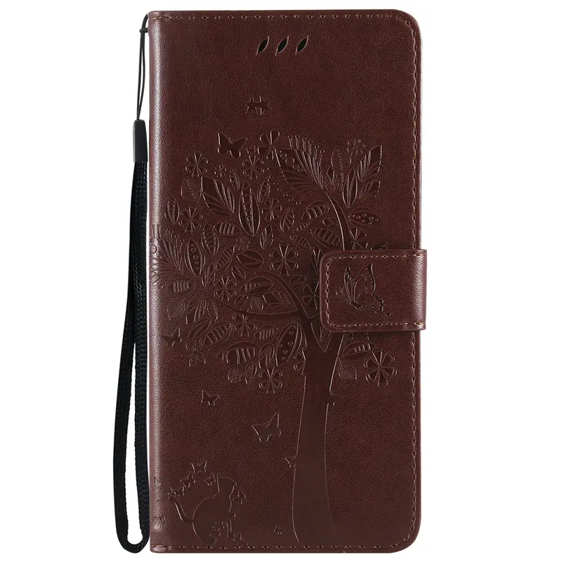 Coffee Кожаный бумажник чехол для huawei Коврики, 7, 8, 9, 10 20 30 Lite рro X Nova для детей 2, 3, 4, Lite 3e 4e 3i 4i 5i крышка - Цвет: Coffee