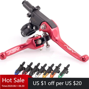

Motocross Pit Dirt Bike CNC Aluminium ASV Brake Clutch Levers Handle For Honda Triumph Yamaha Suzuki Benelli Ducati