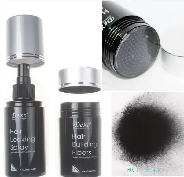 

Dexe Dense hair treasure hair fiber powder additional hair replacement artifact invisible traceless male cover sparse