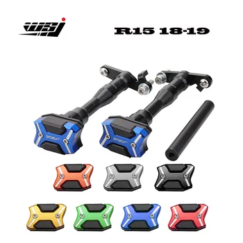 

CNC slider frame sliders Engine Protective Guard cover Falling Protection For Yamaha YZF R15 YZF-R15 2017 2018 2019 17 18 19