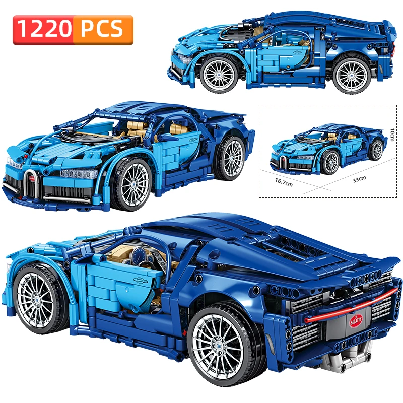 

SEMBO Technic Car Model Kit Compatible With Blocks Super Racing Building Blocks Sports Car Kids Education Toys For Children Gift