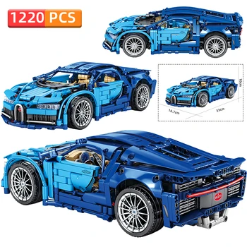 

SEMBO Technic Car Model Kit Compatible With Blocks Super Racing Building Blocks Sports Car Kids Education Toys For Children Gift