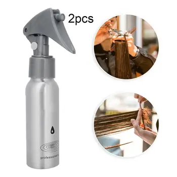 

2pcs 80ml Hairdressing Spray Bottle Water Sprayer Portable Water Spray Bottle for Barber Shop Hair Beauty Salon Hair Accessory