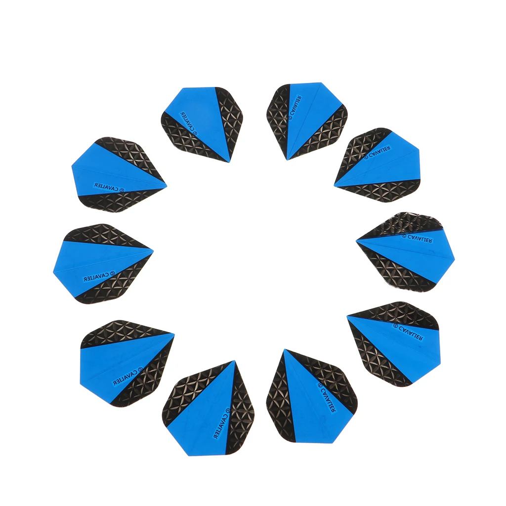 10Pcs Standard Shape Flights PET Extra Tough Thick Tail Accessories Dart Flights 10Pcs Standard Shape Flights PET Extra Tough Thick Tail Accessories Dart Flights