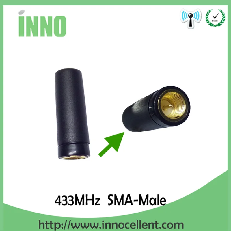 5pcs 433 MHz Antenna 2.5dBi SMA Male Connector Mini Size 433MHz antena directional 433m antenne IOT wireless Lorawan watermeter | Мобильные