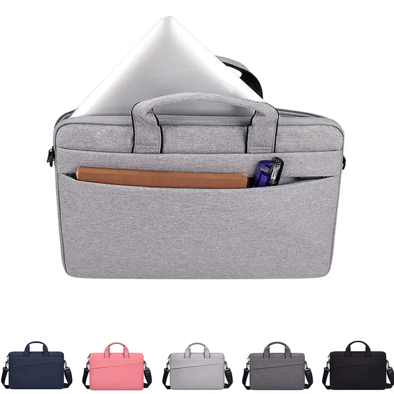 Сумки на плечо сумка для ноутбука Компьютерные сумки на молнии сумка чехол для 11 12 13 14 13,3 14,1 15,4 15,6 дюймов портфель рукав сумка
