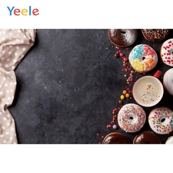 

Yeele Thanksgiving Grunge Floor Foods Customized Photography Backdrops Personalized Photographic Backgrounds For Photo Studio