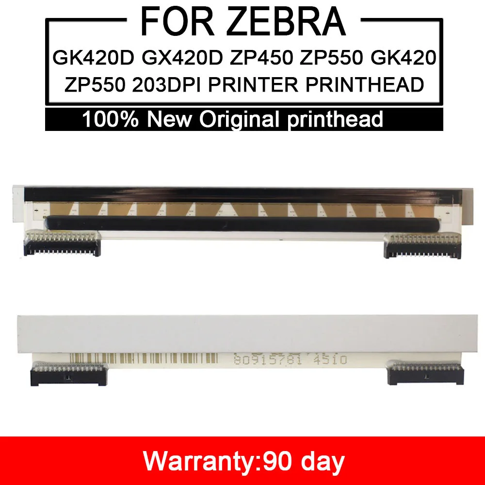 Новая Оригинальная печатающая головка для принтера Zebra GK420D GX420D ZP450 ZP550 GK420 GX420 203