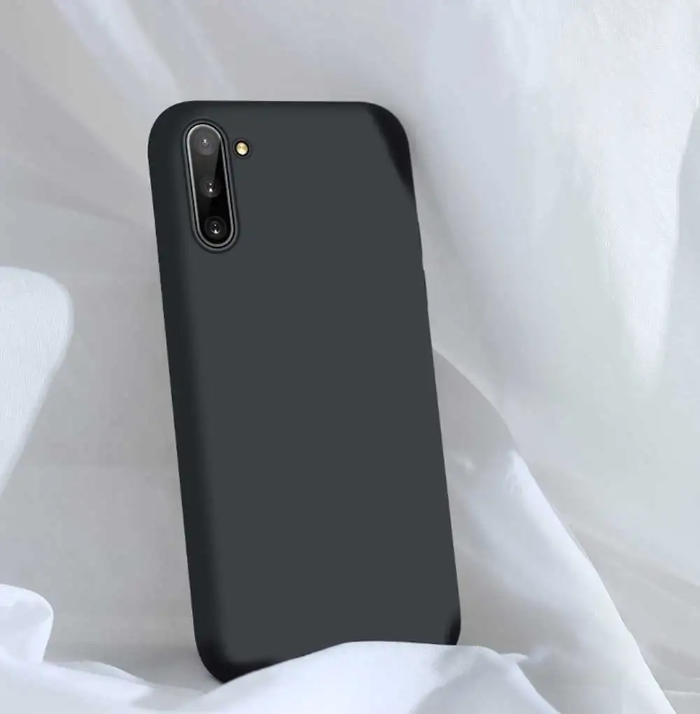 Чехол Note 10 Plus для samsung Galaxy Note 10 Plus, противоударный жидкий силикон, чехол для samsung Note 10 Plus 10+ Note10, чехол