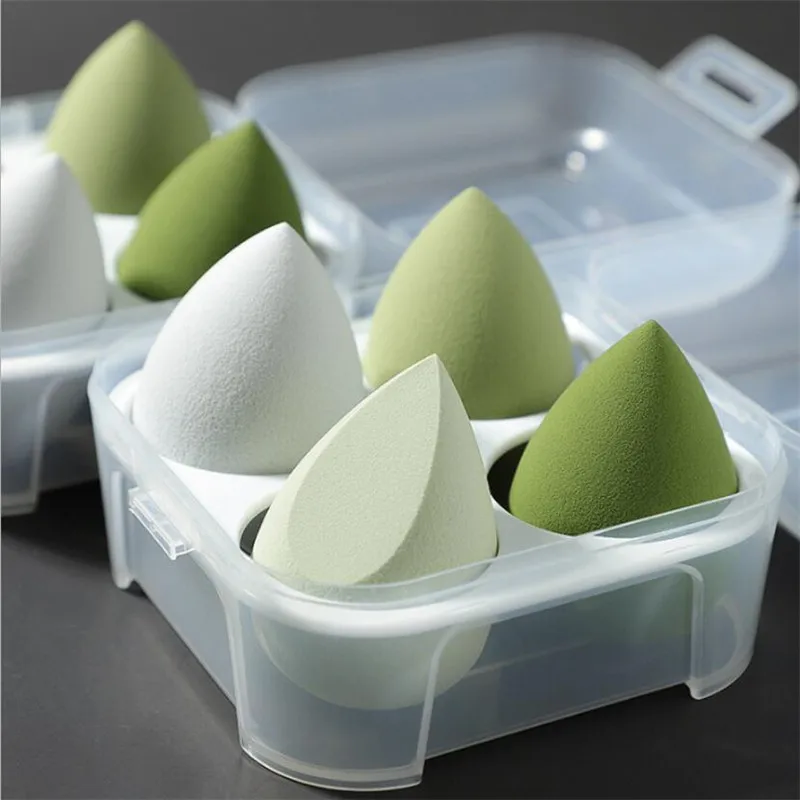 Makeup Blender Sponge Set with Storage Box - Beauty Tools