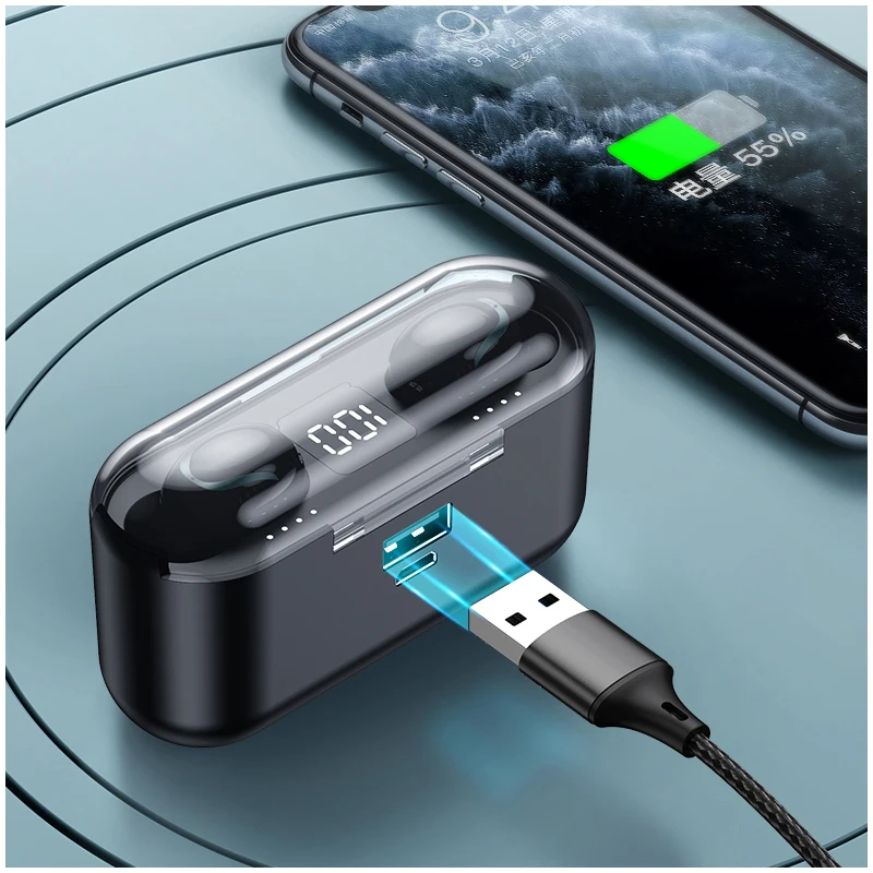 Новые беспроводные наушники Bluetooth 5 0 Mini TWS с сенсорным управлением вкладыши