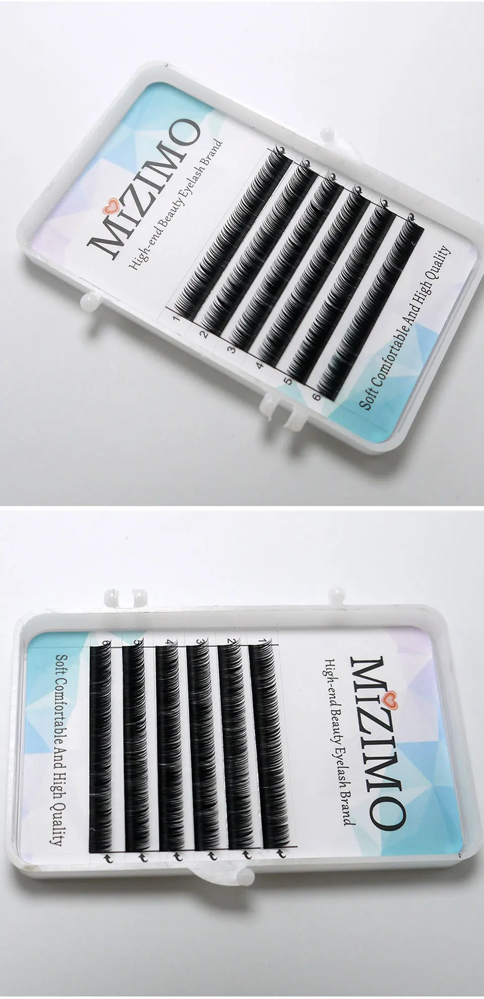 MIZIMO Unteren Wimpern волос для наращивания с изгибом B curl 6 7 мм für Unter Falschen Wimpern Verlängerung Individuelle Professionelle Verwenden Нур