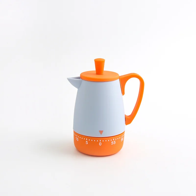 Coffee Machine Modeling Timer Creative Grinder Moka pot Shaped Mini Mechanical Timers-3