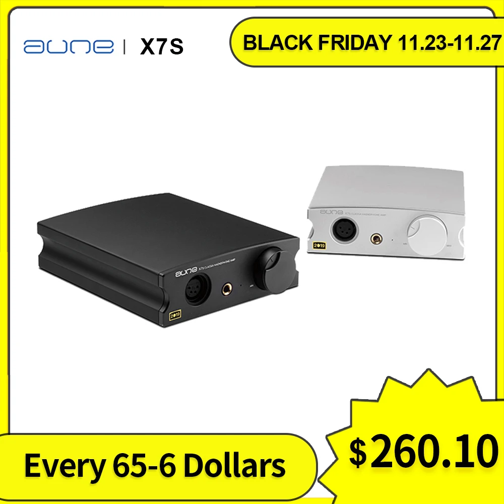Aune X7S balance Headphone Amplifier Class A RCA