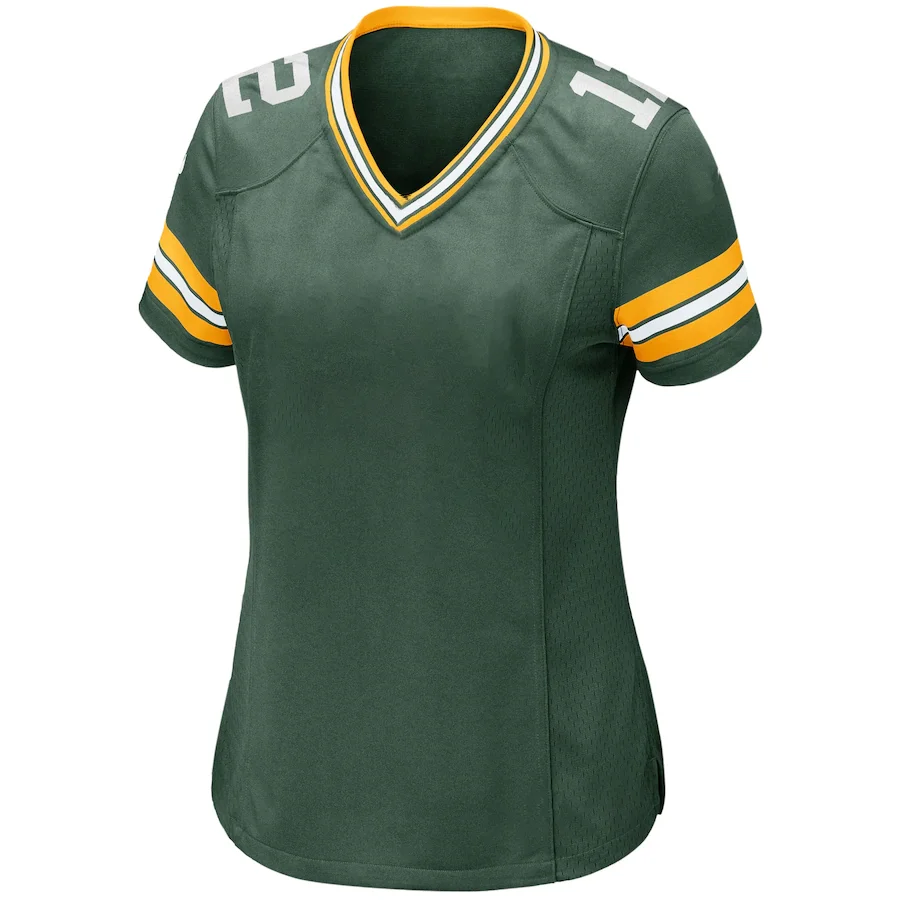 Davante Adams Aaron Rodgers Brett Favre Jones Jace Sternberger American Football Green Bay Jersey Womens T-Shirt