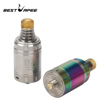 

Newest Berserker V1.5 MTL RTA 3ml tank 22MM atomizer with airflow intake Dual Coil Upgraded For E Cigarette Box Mod Vape color