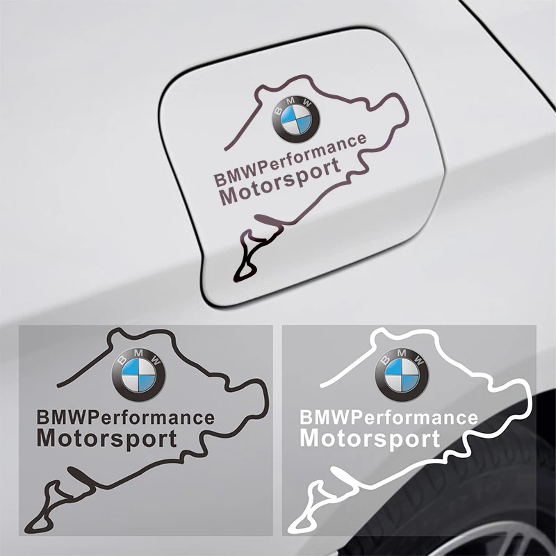 

1 PCS Performance Car Body Sticker Car Fuel Tank Cap Sticker Decal For BMW X1 X3 X5 X6 M3 M5 M6 E46 E39 E90 E60 E36 Car styling