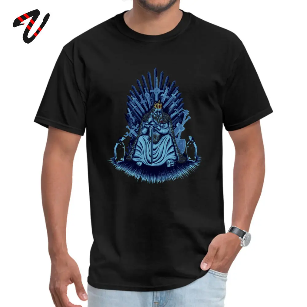 

The Ice Game King Family Top T-shirts Game of Throne 100% Cotton Summer/Fall Tops & Tees Short Sleeve 2019 Newest Crewneck