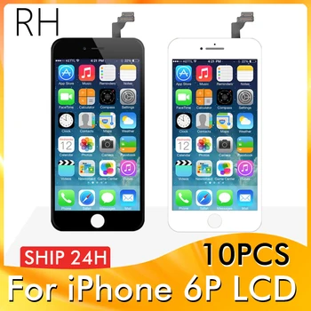 

Grade AAAA+++ LCD Display For iPhone 6P 6Plus Touch Screen Digitizer Assembly. No Dead Pixel+ with Gifts