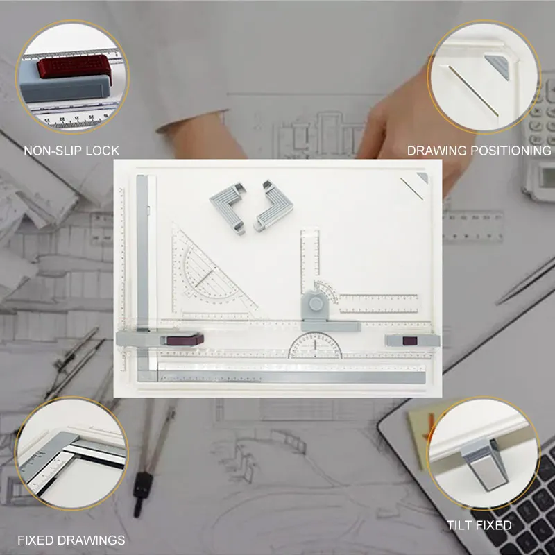 

Professional A3 Drawing Table Technical Board with Drawing Head Machine JDH99