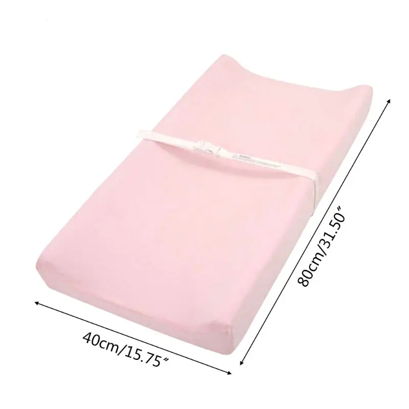 Soft Breathable Cotton Baby Changing Mat Cover Reusable Changing