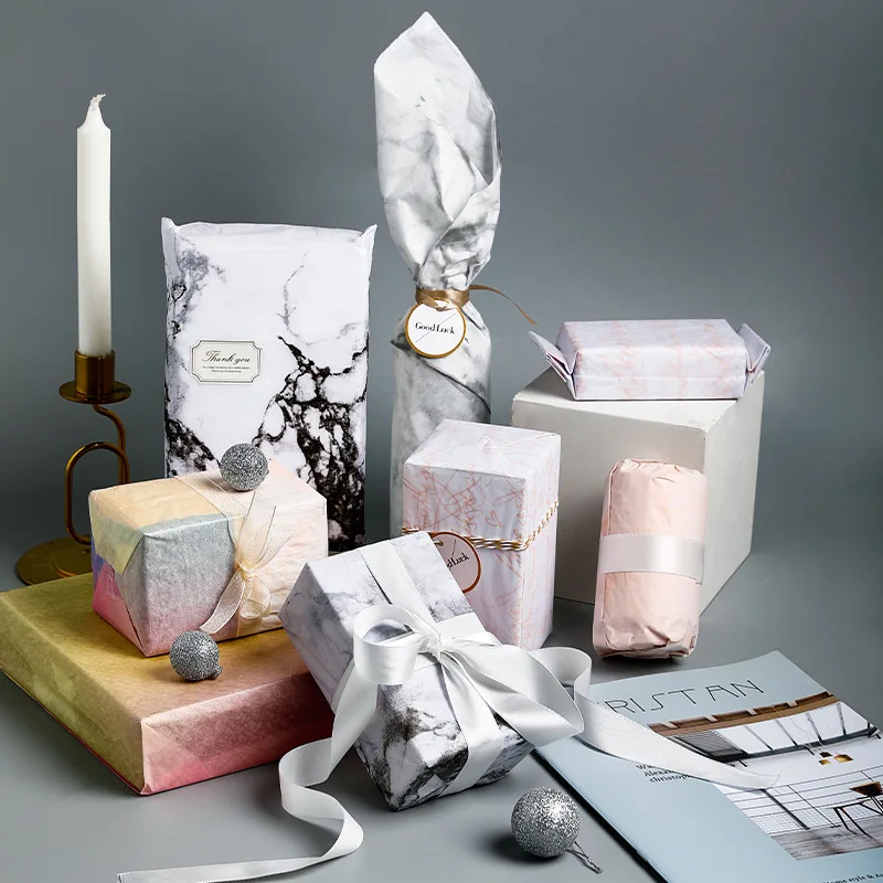 Zmol дизайн пергаментная бумага упаковочная бумага s пакет для подарка на день рождения обложка книги бумага INS День Святого Валентина фоновая бумага