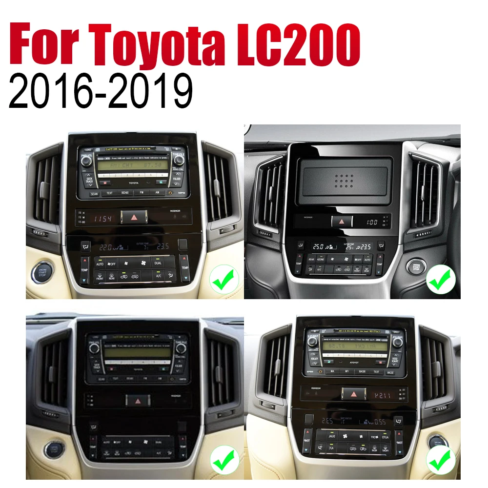 ZaiXi Авто плеер gps навигация для Toyota Land Cruiser LC200~ автомобильное мультимедиа андроид экран системы радио стерео