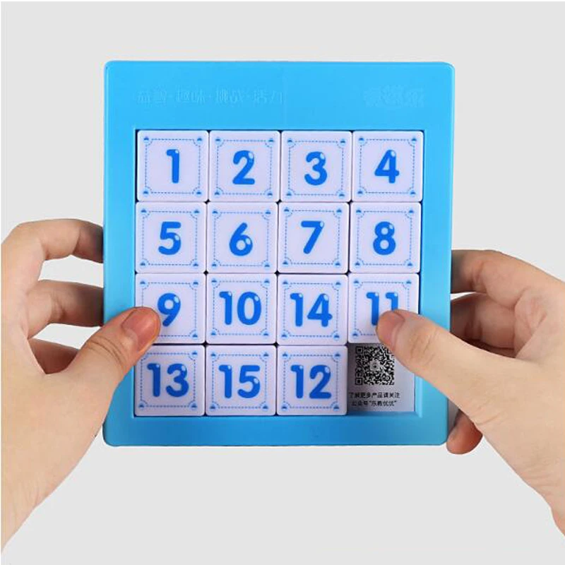 Iq Puzzle Number Sliding Game For Kids Educational Toys Kinder Spielzeug Jeux Enfant 3 4 5 6 8 10 12 Ans Brinquedos Infantil Puzzles Aliexpress
