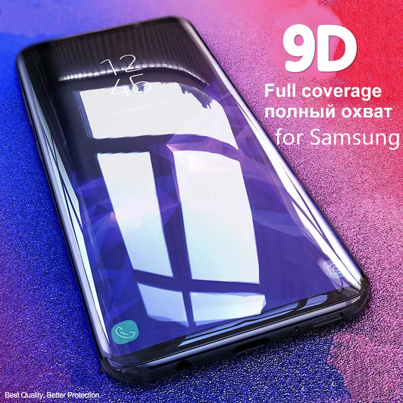 9D закаленное стекло для Samsung Galaxy A50 A70 A40 A10 полное покрытие защита экрана Защитное