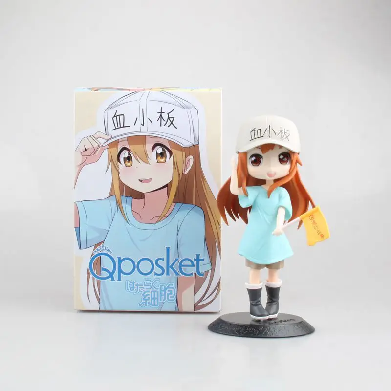 

Work Cells Clay Figure Platelet White Blood Cells Big Eyes Cute Garage Kit Model Doll Garage Kit