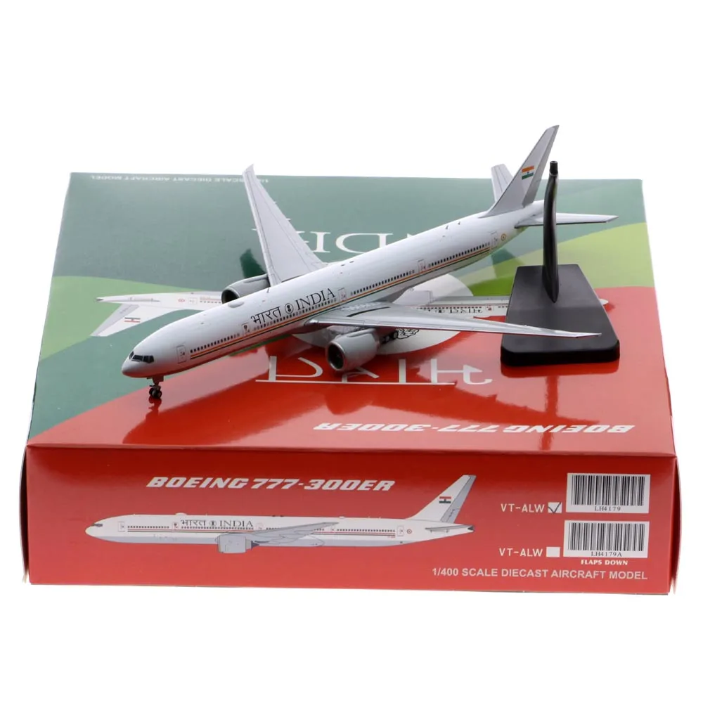 1-400-lega-da-collezione-aereo-regalo-jc-ali-lh4179-india-governo-boeing-b777-300er-diecast-vt-alw-modello-di-aereo-con-supporto