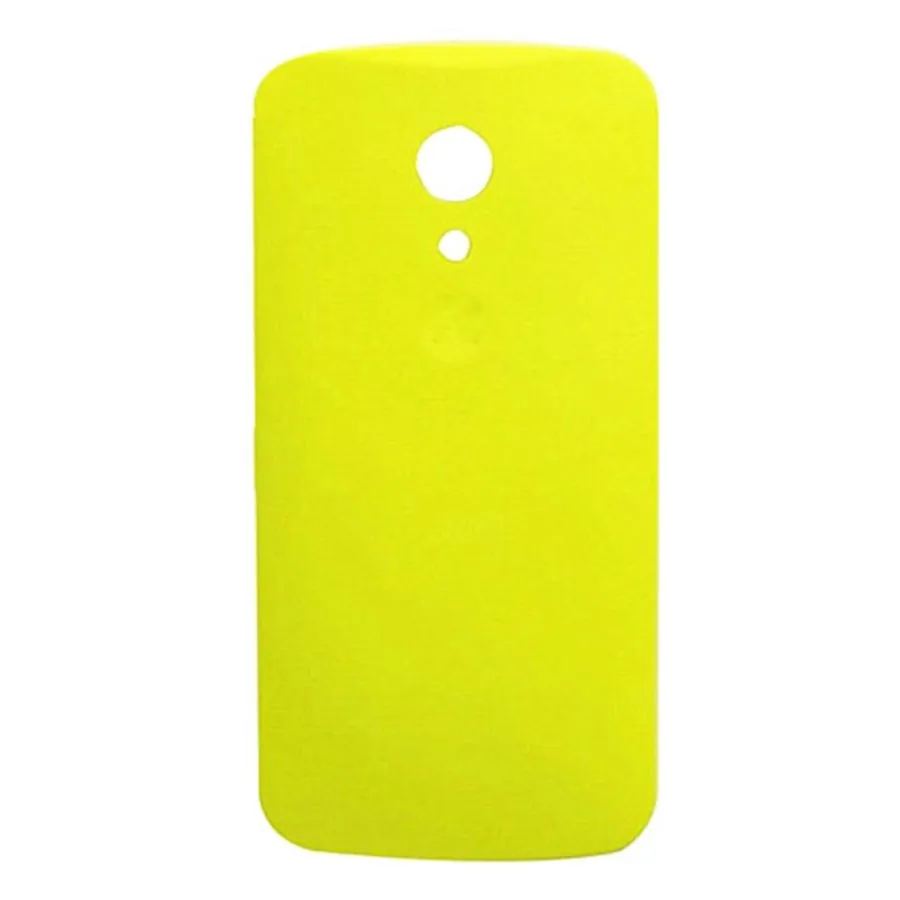 IPartsBuy задняя крышка аккумулятора для Motorola Moto G(2nd Gen) XT1063/XT1068/XT1069 - Цвет: Цвет: желтый