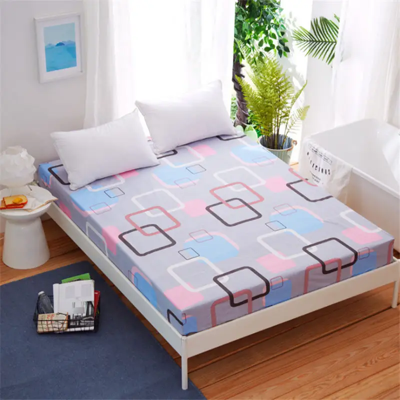 Puredown модный принт queen size/King/Одноместный простынь - Цвет: 3
