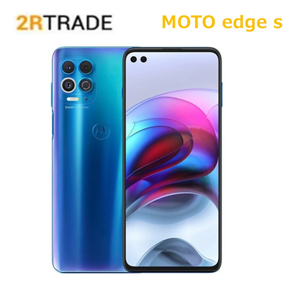 Motorola edge s snapdragon 870 5g smartphone 6.7 lnch ips 64mp câmera wifi 6 5000 mah bateria nfc