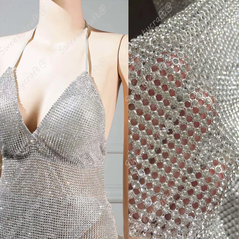 Rhinestone Fabric 03