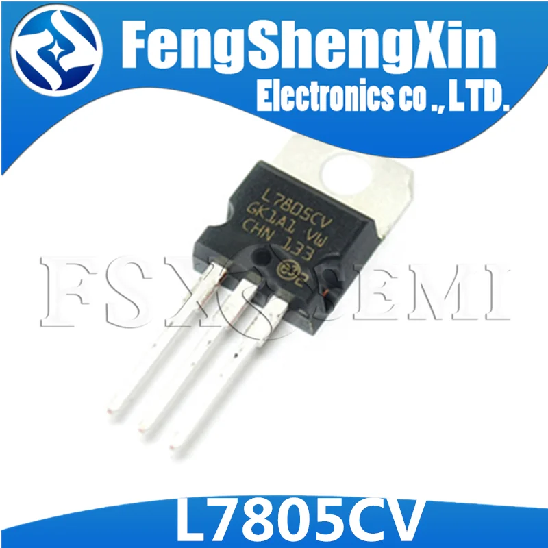 10 шт./лот L7805CV TO220 L7805 TO-220 7805 LM7805 MC7805 новые регуляторы напряжения IC | Электронные