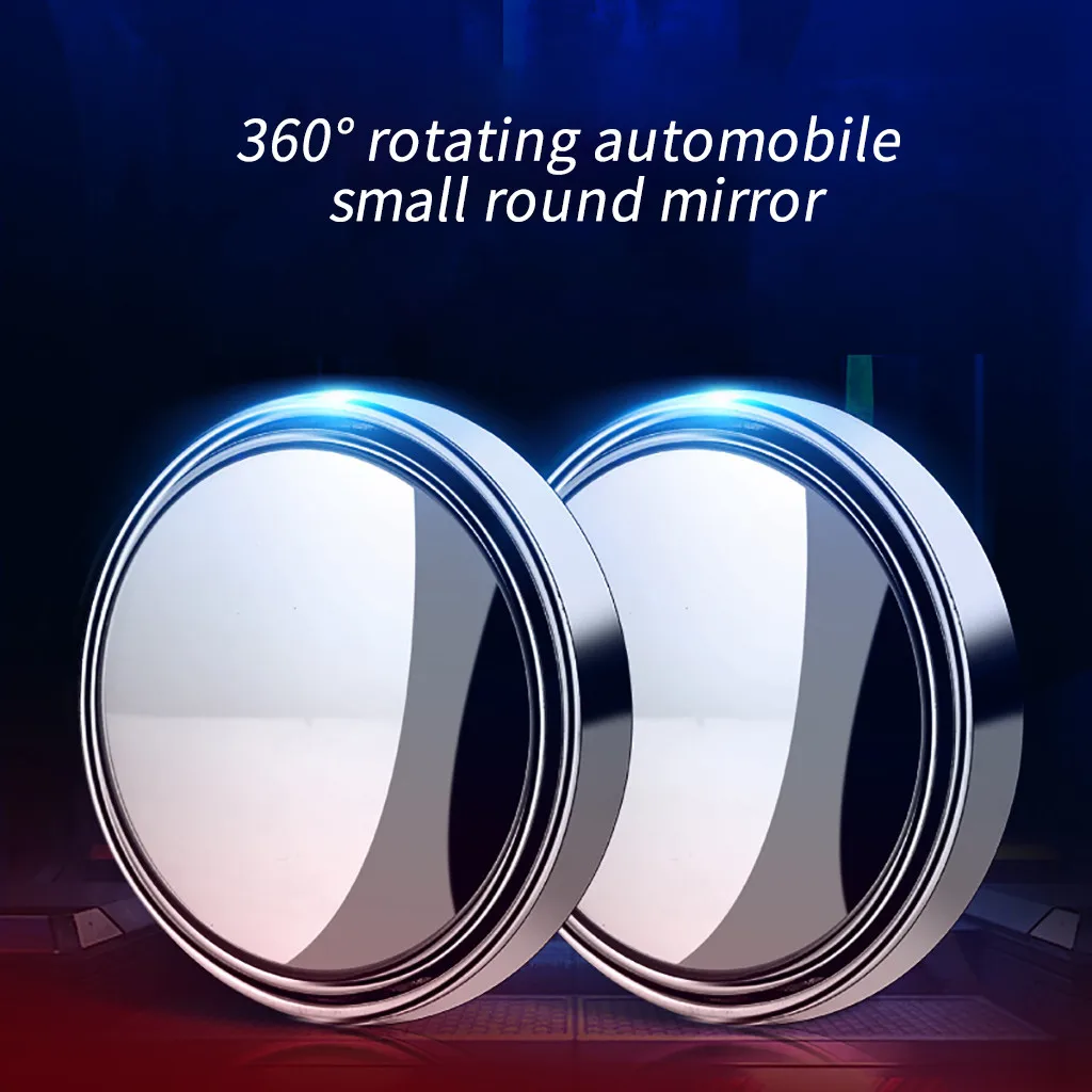 2 шт. зеркало RearX Blind Spots 360 градусов Регулируемый широкий угол заднего вида #