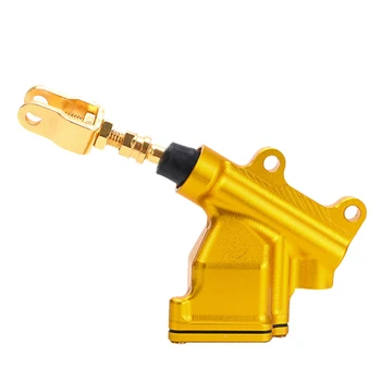 

Universal CNC Motorcycle Rear Foot Brake Master Cylinder Hydraulic Brake Pump for Motorcycle Sport Dirt Bike Pit Qua