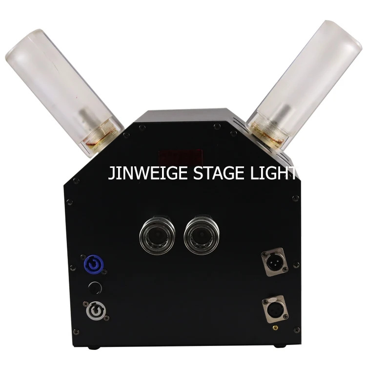 4 шт./лот 400 Вт Jet CO2 Cannon двойная насадка дымовая Колонка эффект машины DMX512 управление для вечерние сцены DJ шоу