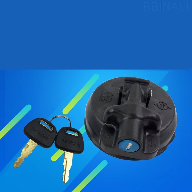 Для HITACHI ZX ZAX60 70 200 210 360-5G экскаватор дизельный бак крышка Противоугонная крышка топливного бака аксессуары для экскаватора