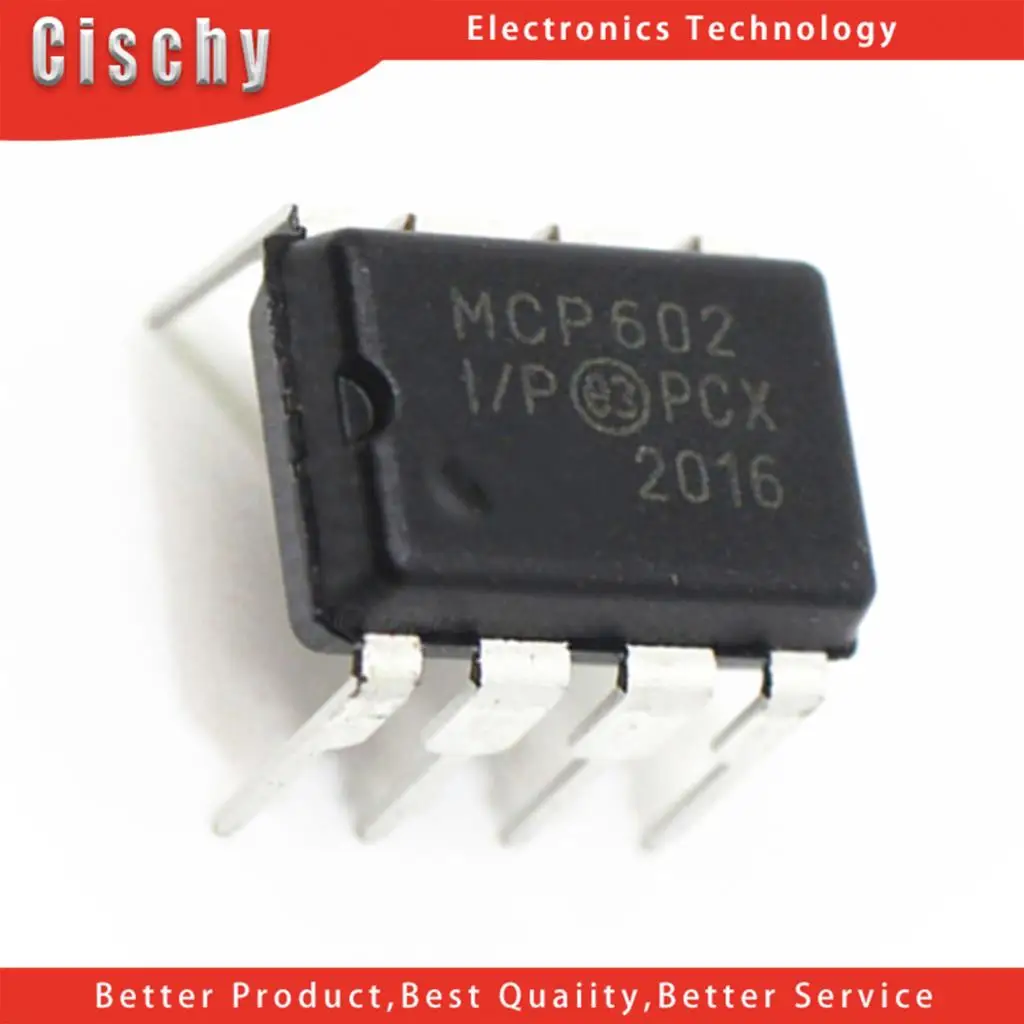 5 шт. MCP602-I/P DIP8 MCP602 DIP 2 7 V до одиночная поставка CMOS Op Amps | Обустройство дома